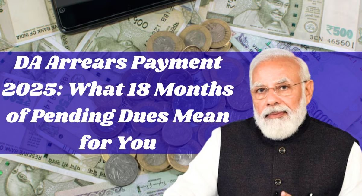 DA Arrears Payment 2025